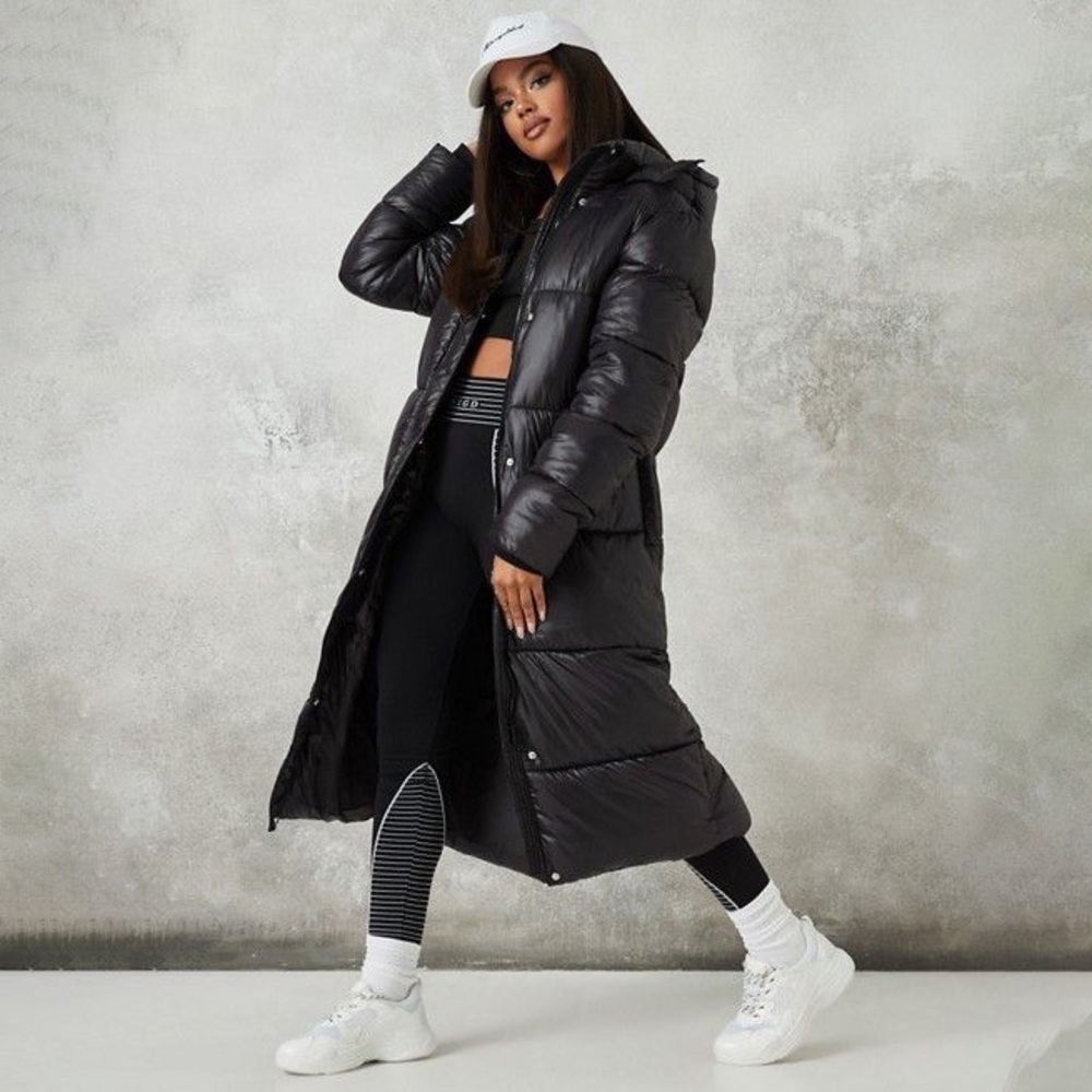Missguided Maxi Puffer Winter Jacket Size 2